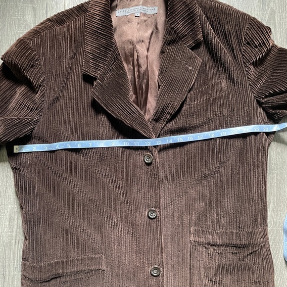 Le Collezioni Structure brown corduroy blazer Men’s small - Picture 5 of 6
